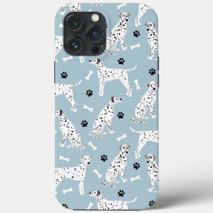 Dalmatian Paws and Bones Case-Mate iPhone Case