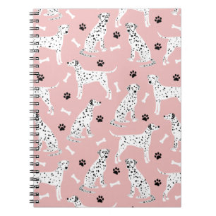 Dalmatian Paws and Bones Notebook