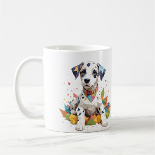 Dalmatian Playful Adorable Fun Animal Colourful Pe Coffee Mug