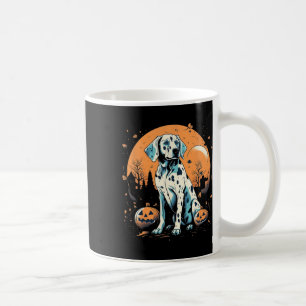 Dalmatian Pumpkin Halloween Costume Dog Puppy Men Coffee Mug
