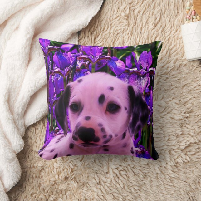 Dalmatian Puppy Dog Art Cushion (Blanket)