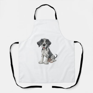 Dalmatian Puppy Dog Premium Scoop  Apron