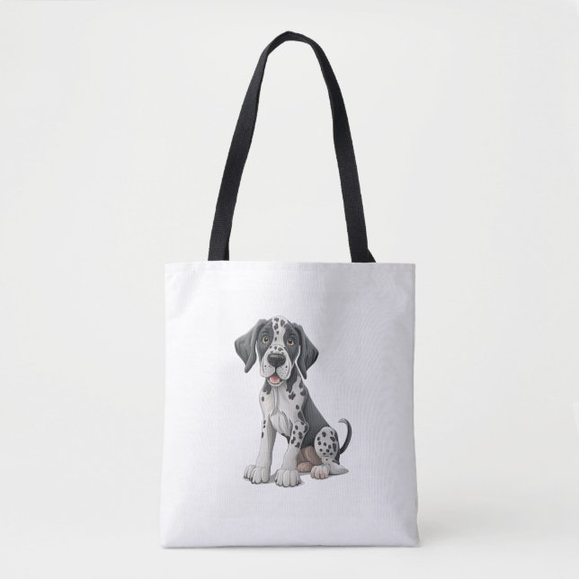 Dalmatian Puppy Dog Premium Scoop  Tote Bag (Front)