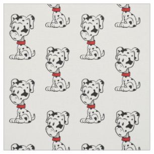 Dalmatian Puppy Fabric