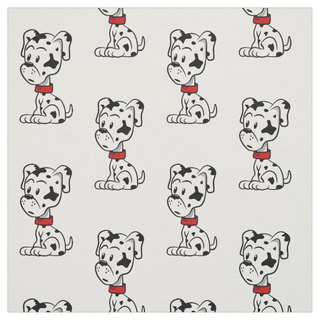 Dalmatian Puppy Fabric (Swatch)
