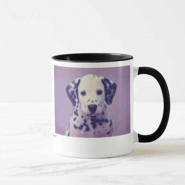 Dalmatian Puppy Face Mug (Right)