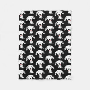 Dalmatian Puppy Pattern Fleece Blanket