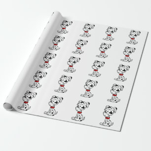 Dalmatian Puppy Wrapping Paper