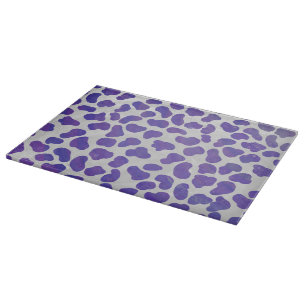 Dalmatian Purple and White Print Cutting Board