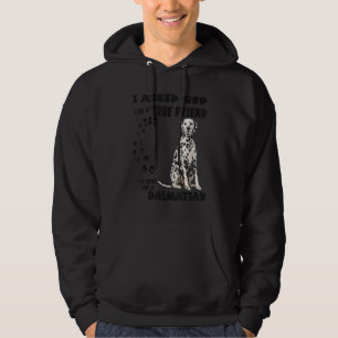 Dalmatian Quote Mum Dad Costume Leopard Carriag Hoodie