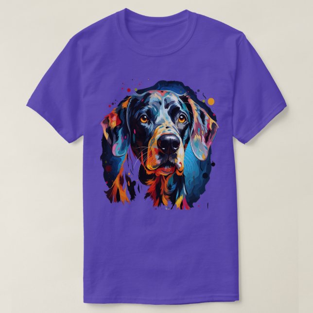 Dalmatian Rainbow T-Shirt (Design Front)