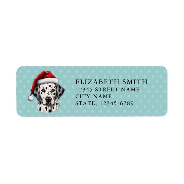 Dalmatian Return Address Label (Front)