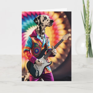 Dalmatian Rock Star Card