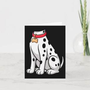 Dalmatian Shirt Adult Men Women Kids Dalmatian Cos Card