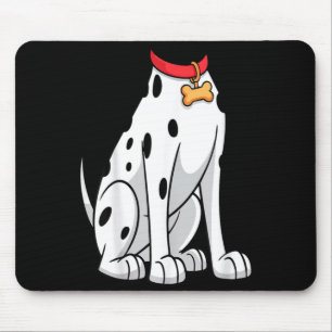 Dalmatian Shirt Men Women Kids Dalmatian Costume Mouse Pad