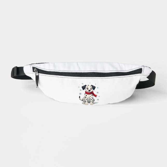 Dalmatian Snowy Fun Bum Bags (Front)