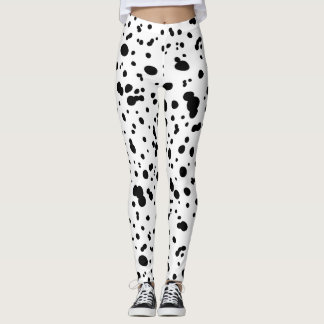 Dalmatian spot pressure leggings