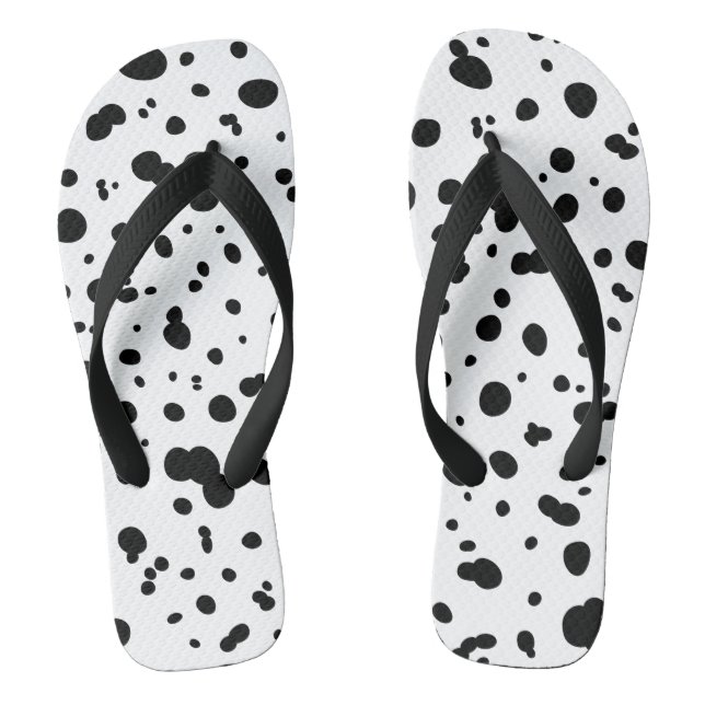 Dalmatian spot pressure thongs (Footbed)