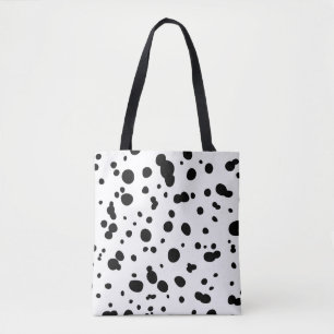 Dalmatian spot pressure tote bag