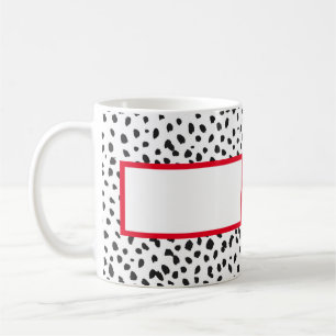 Dalmatian Spots Add a Name Coffee Mug