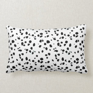 Dalmatian Spots, Dalmatian Print, Dalmatian Fur Lumbar Cushion