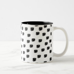 Dalmatian Spots Two-Tone Coffee Mug