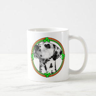Dalmatian St Patricks Day Coffee Mug