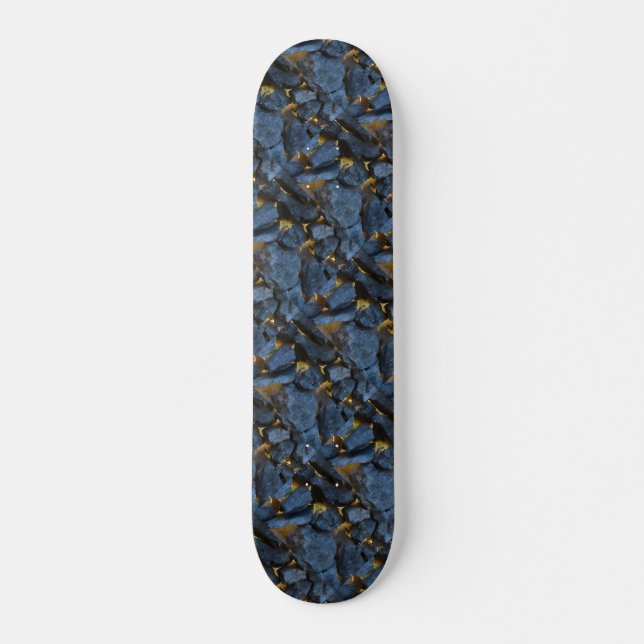 Dalmatian Stone Wall Texture Skateboard (Front)
