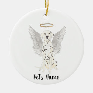Dalmatian Sympathy Memorial  Ceramic Ornament