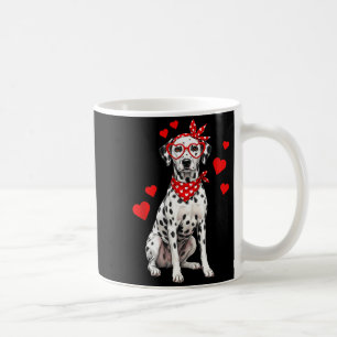 Dalmatian Valentines Day Dog Lover Heart Coffee Mug