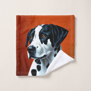 Dalmatian Wash Cloth