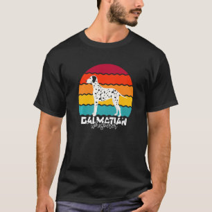 Dalmatian Whisperer Retro Premium T-Shirt