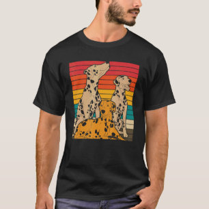 Dalmatians  Animal Pet Dog Owner Retro Dalmatian T-Shirt