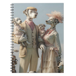 Dalmatians at the Golf Field Notebook