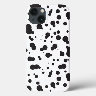 Dalmatine Dots Pattern iPhone 13 Case