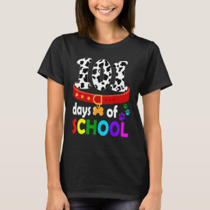 Dalmation Dog 101 Days Of School T Teachers Kids T-Shirt