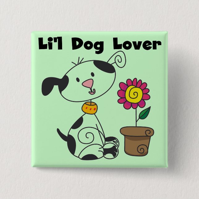 Dalmation Dog Lover Tshirts and Gifts 15 Cm Square Badge (Front)