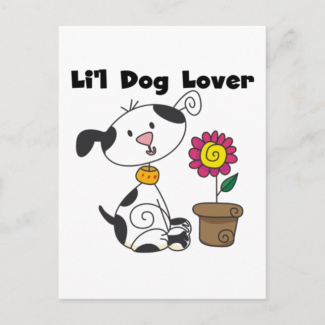 Dalmation Dog Lover Tshirts and Gifts Postcard (Front)