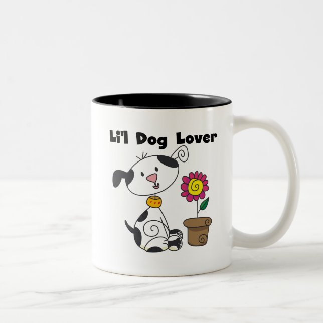 Dalmation Dog Lover Tshirts and Gifts Two-Tone Coffee Mug (Right)