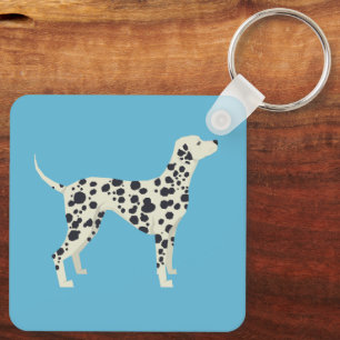 Dalmation Key Ring