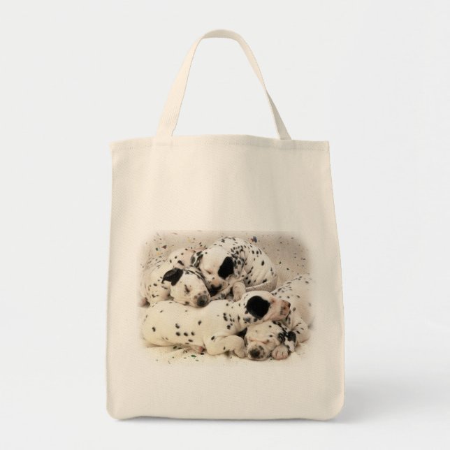 Dalmation Puppies Tote Bag (Front)