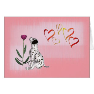 Dalmation Rose & Hearts-DIY