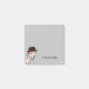 Dalmation with Hat Painting Post-it® Notes