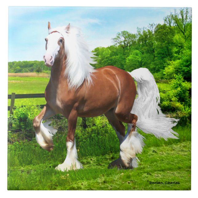 "Dalton"  Ceramic Tile (Front)