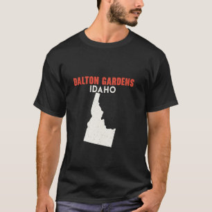 Dalton Gardens Idaho USA State America Travel Idah T-Shirt
