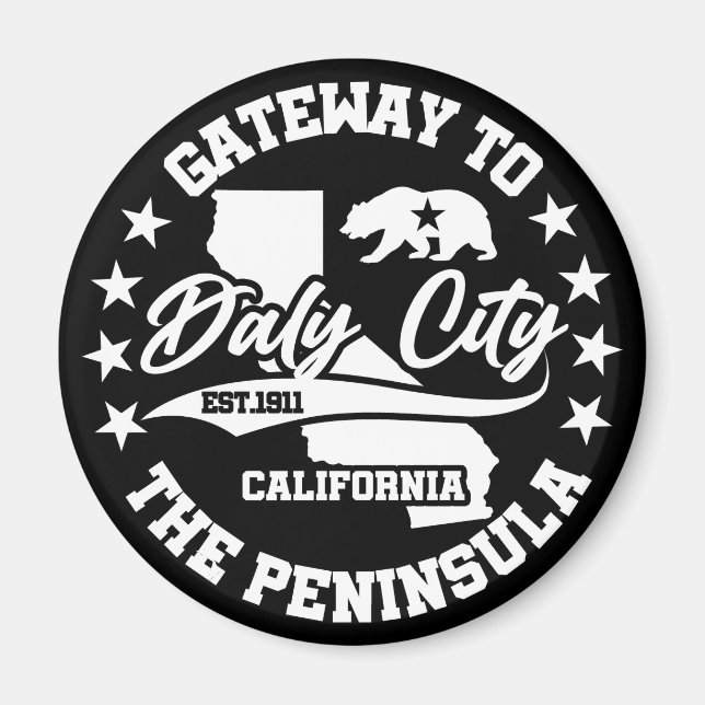 Daly City,California Magnet (Front)