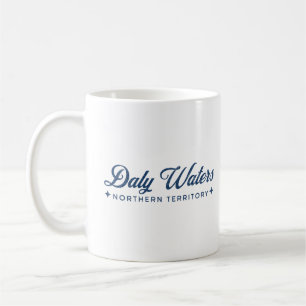 Daly Waters Distressed Classic Blue , Australia Coffee Mug