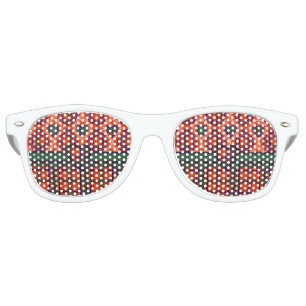 Dalzell clan Plaid Scottish tartan Retro Sunglasses