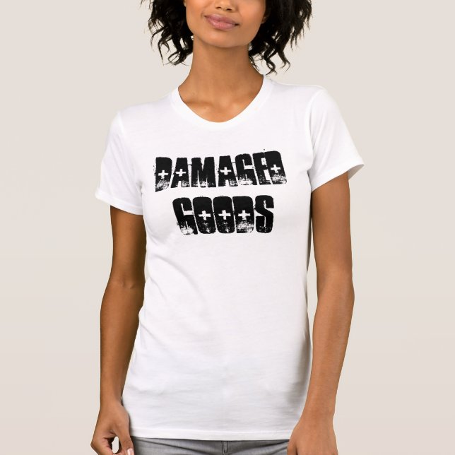 Damaged Goods Beater T-Shirt (Front)