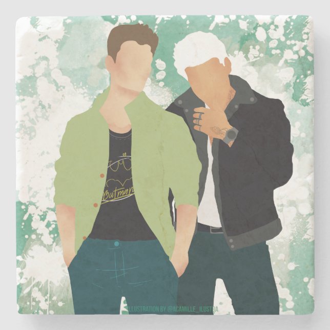 Damaged Like Us - AC Stone Coaster (Front)